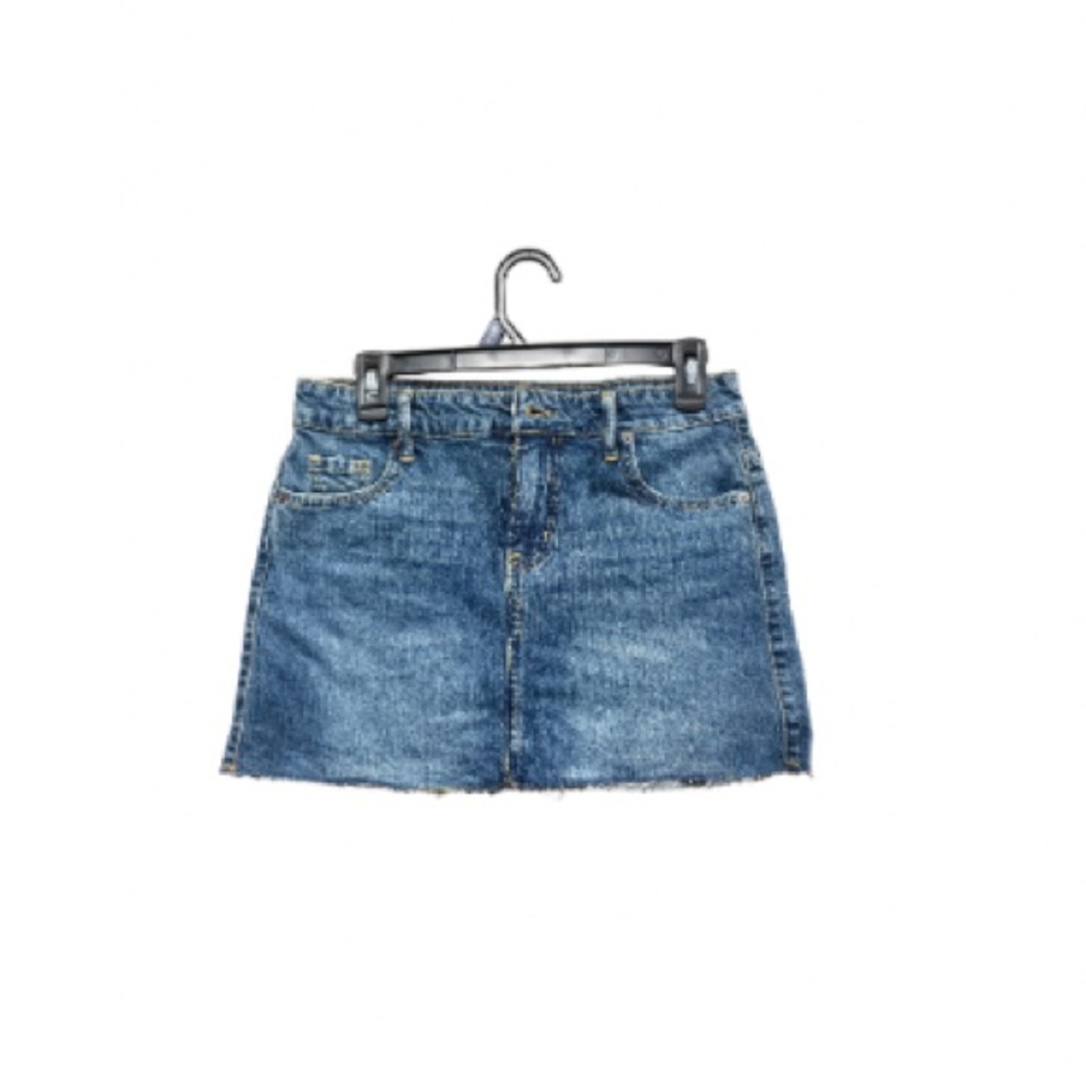Ⓜ️No Boundaries Raw Hem Denim Skirt